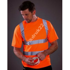 ODBLASKOWY T-SHIRT S M L XL 2XL 3XL HAFT/NADRUK