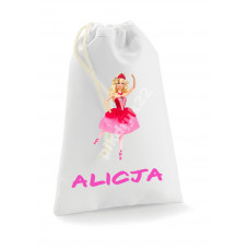 WOREK SZKOLNY Z TWOJĄ GRAFIKĄ, WOREK Z IMIENIEM