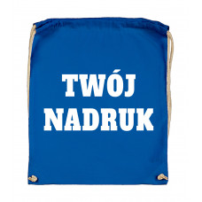 Bawełniany plecak ze sznurkiem ROYAL z Twoim nadrukiem